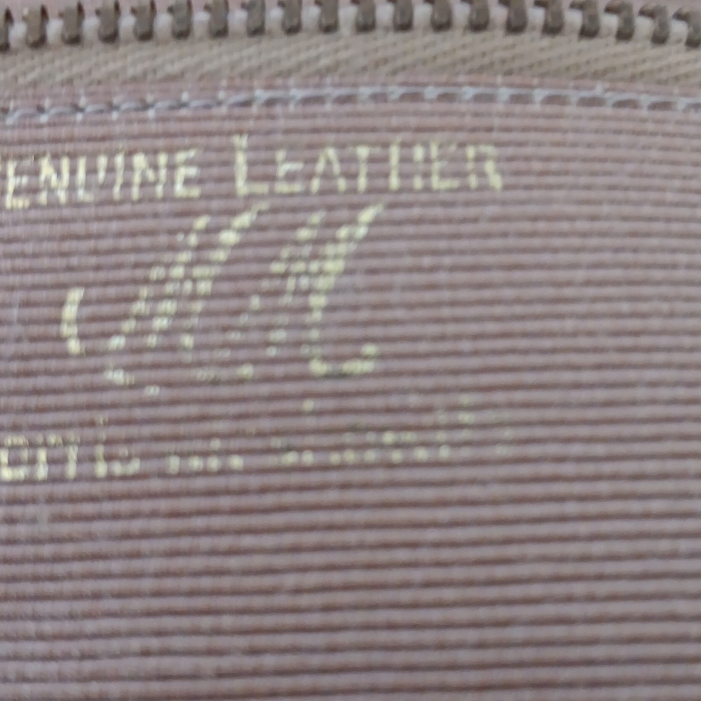 VintageGeometric Patterned Tan and Gold Women's Bag In Great Condition! - Picture 7 of 7